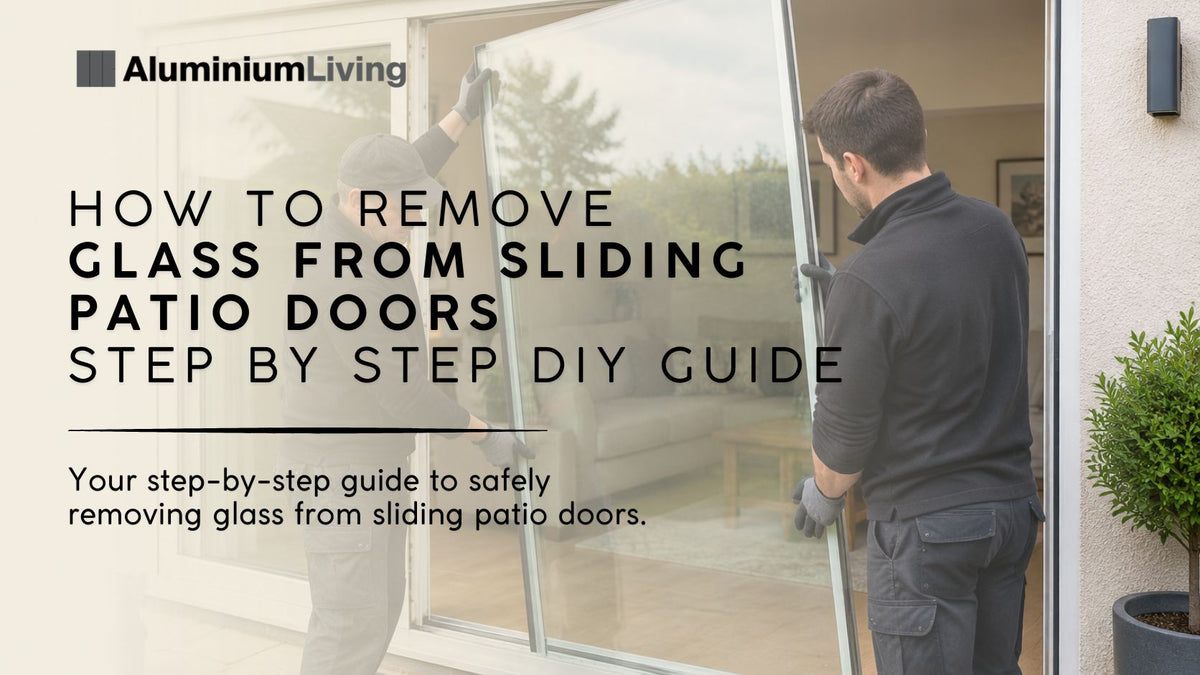 How To Remove Glass From Sliding Patio Doors Step By Step DIY Guide