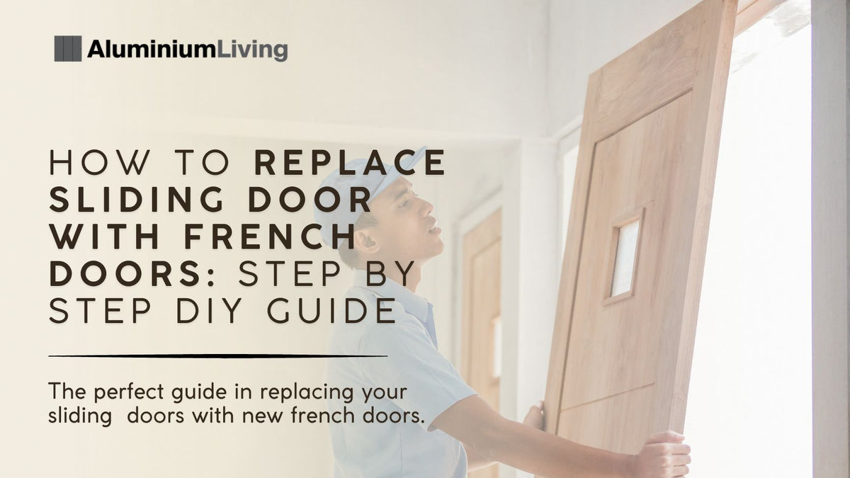 How To Replace Sliding Door With French Doors Step By Step DIY Guide