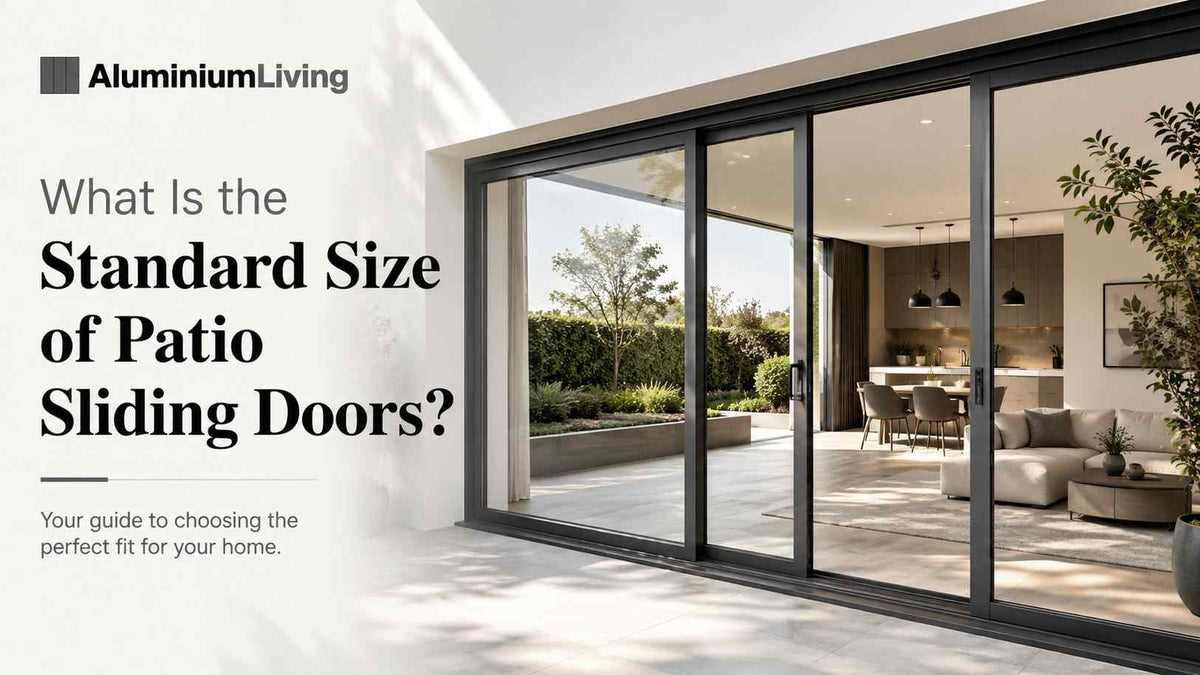 What is the Standard Size of Patio Sliding Doors?